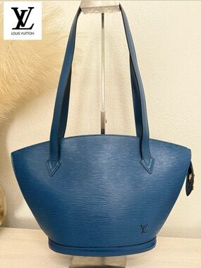 LOUIS VUITTON Saint Jacques Epi Leather Shoulder Bag PM